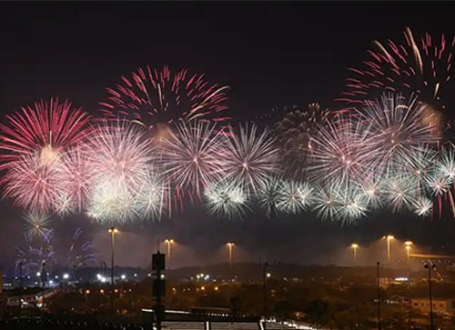 慈溪市焰火晚会